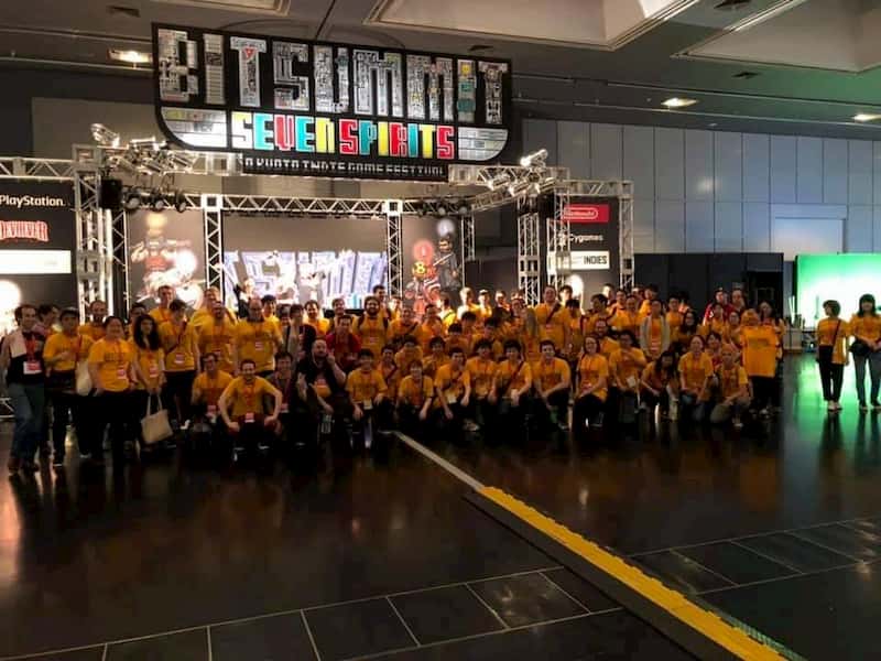 BitSummit 2019 Volunteers group photo