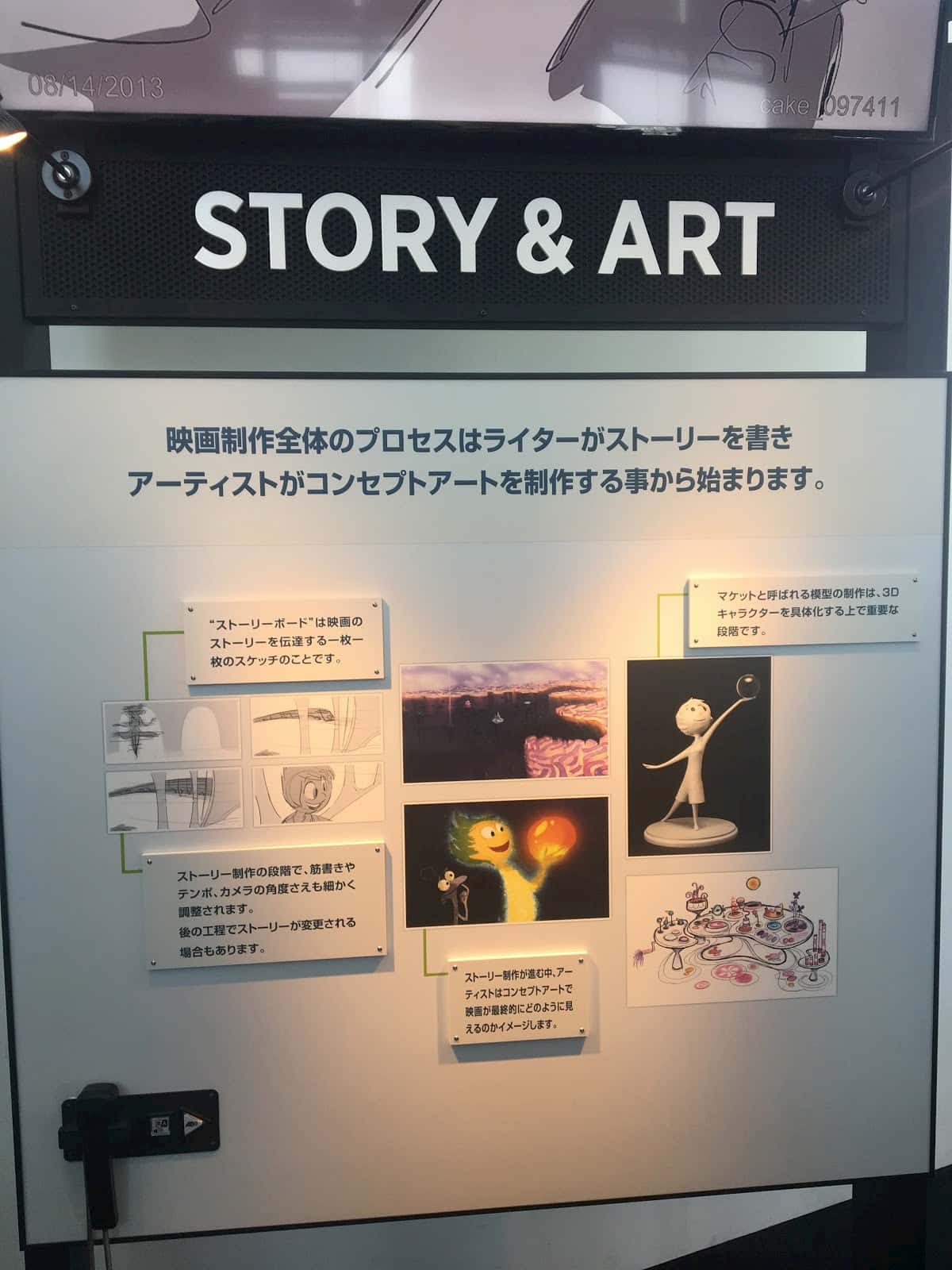 Story and art panel